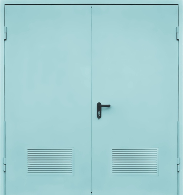 Двупольная дверь с вентиляцией EI 60 (RAL 2027)