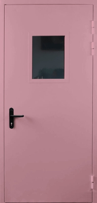 Однопольная дверь со стеклом EI 60 (RAL 3015)