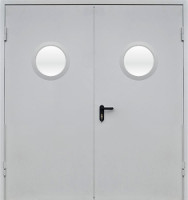 Двупольная дверь с рисунком № 4