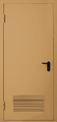 Однопольная дверь с вентиляцией EI 30 (RAL 1024)