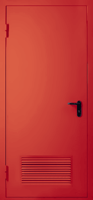 Однопольная дверь с вентиляцией EI 30 (RAL 3020)