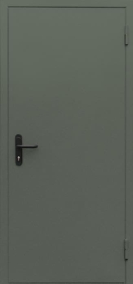 Однопольная противопожарная дверь EI 60 (RAL 7009)